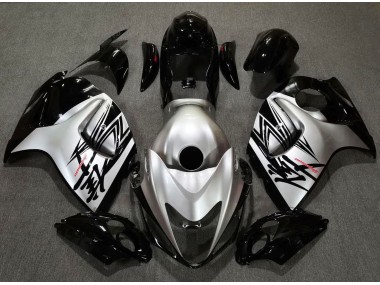 08-20 Design Nero Lucido & Argento GSXR 1300 Carena Moto