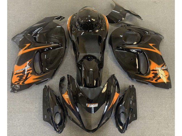 08-20 Nero Lucido & Arancione GSXR 1300 Carena Moto 08-20 Nero Lucido & Arancione GSXR 1300 Carena Moto