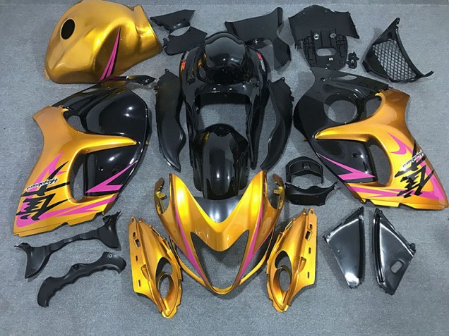08-20 Oro Lucido Con Nero GSXR 1300 Carena Moto