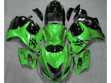 08-20 Verde Lucido & Nero GSXR 1300 Carena Moto