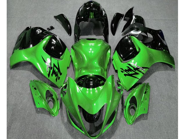 08-20 Verde Lucido & Nero GSXR 1300 Carena Moto 08-20 Verde Lucido & Nero GSXR 1300 Carena Moto