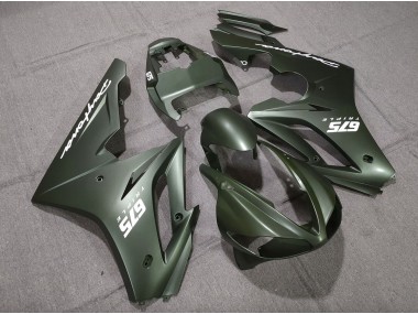 09-12 Bianco Verde Opaco Daytona 675 Carena Moto