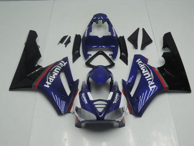 09-12 Blu & Rosso Lucido Daytona 675 Carena Moto 09-12 Blu & Rosso Lucido Daytona 675 Carena Moto