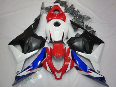 09-12 OEM Stile Nero Bianco Rosso & Blu CBR600RR Carena Moto