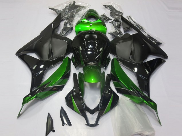 09-12 Speciale Verde Nero Opaco CBR600RR Carena Moto 09-12 Speciale Verde Nero Opaco CBR600RR Carena Moto