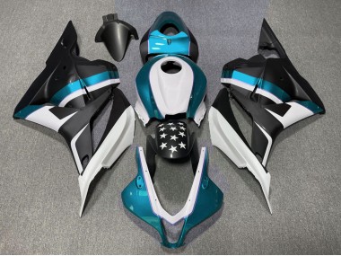 09-12 Stella Nera Opaca & Azzurra CBR600RR Carena Moto