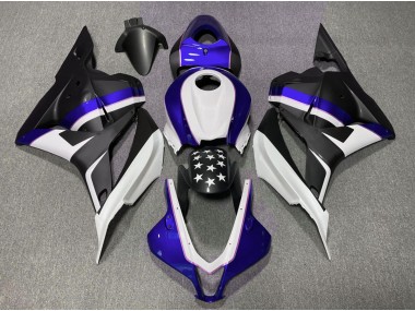 09-12 Stella Nera Opaca & Blu Scuro CBR600RR Carena Moto
