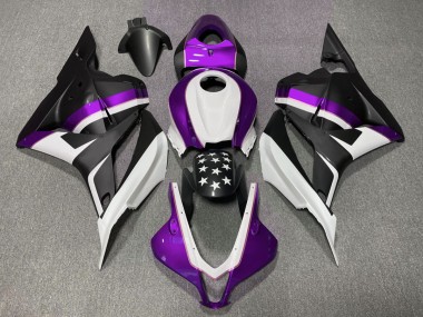 09-12 Stella Nera Opaca & Viola CBR600RR Carena Moto