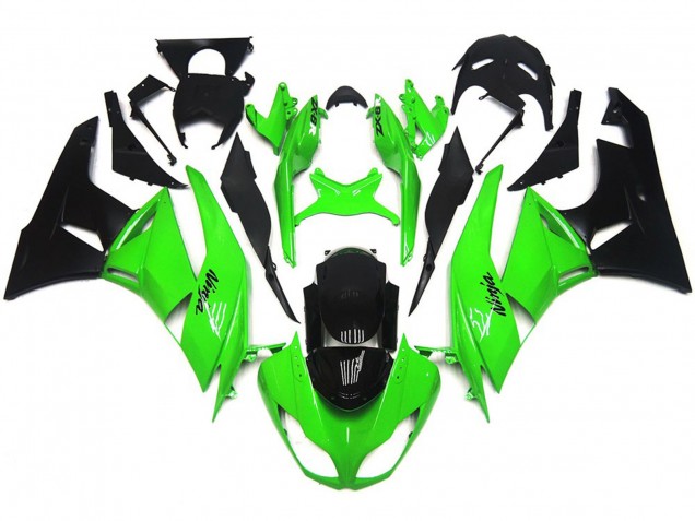 09-12 Verde Brillantezza Intenso Tagliente ZX6R Carena Moto