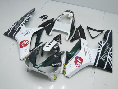 09-12 Verde Da Corsa Britannico Daytona 675 Carena Moto