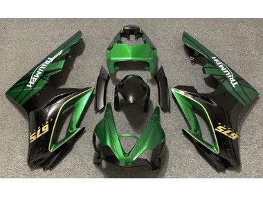 09-12 Verde Lucido & Nero Daytona 675 Carena Moto