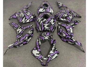 09-12 Viola & Argento Camo CBR600RR Carena Moto