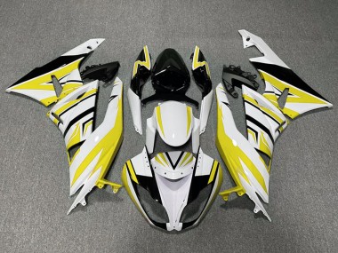 09-12 Zag Giallo Bianco & Nero ZX6R Carena Moto
