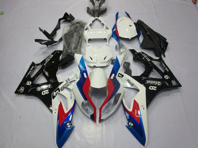 09-14 Alien Blu & Bianco S1000RR Carena Moto 09-14 Alien Blu & Bianco S1000RR Carena Moto