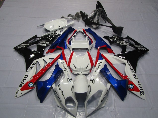 09-14 Alien Blu & Bianco S1000RR Carena Moto 09-14 Alien Blu & Bianco S1000RR Carena Moto
