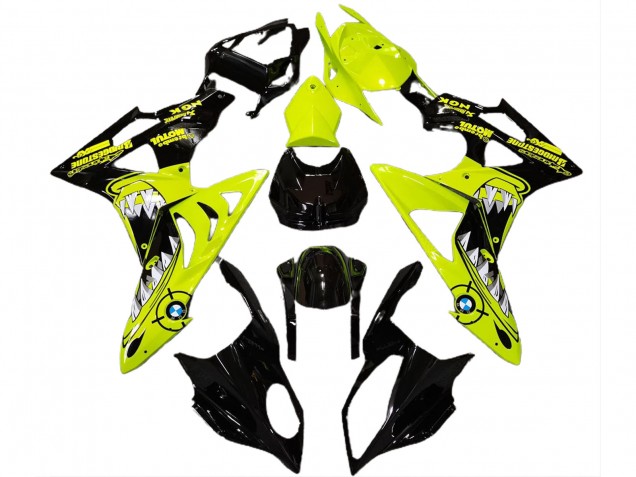 09-14 Alien Blu & Bianco S1000RR Carena Moto 09-14 Alien Blu & Bianco S1000RR Carena Moto