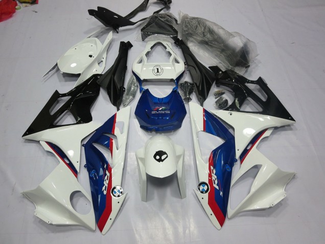 09-14 Alien Blu & Bianco S1000RR Carena Moto 09-14 Alien Blu & Bianco S1000RR Carena Moto