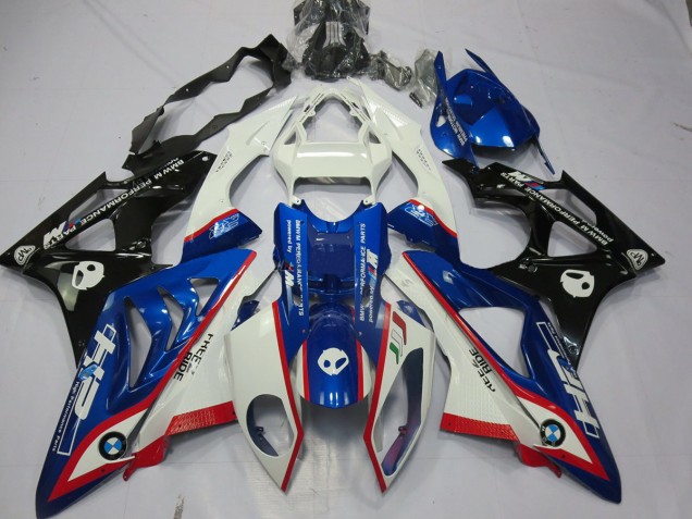 09-14 Alieno Blu & Bianco S1000RR Carena Moto 09-14 Alieno Blu & Bianco S1000RR Carena Moto