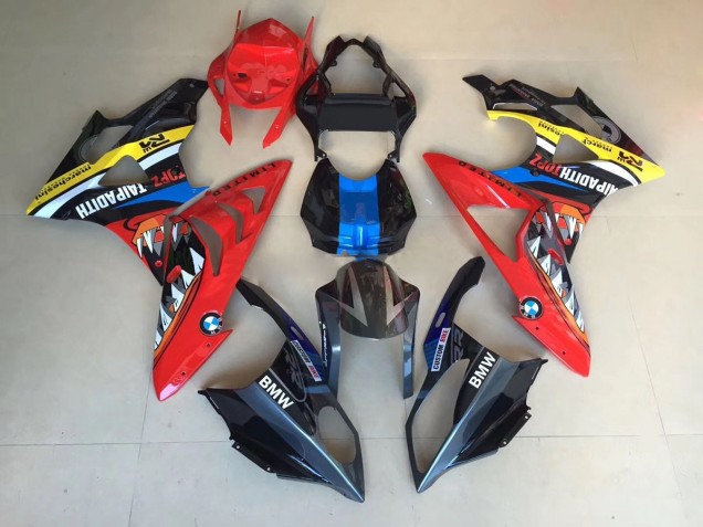 09-14 Alieno Blu & Bianco S1000RR Carena Moto 09-14 Alieno Blu & Bianco S1000RR Carena Moto