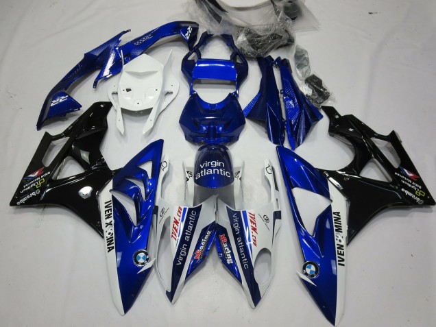 09-14 Alieno Blu & Bianco S1000RR Carena Moto 09-14 Alieno Blu & Bianco S1000RR Carena Moto