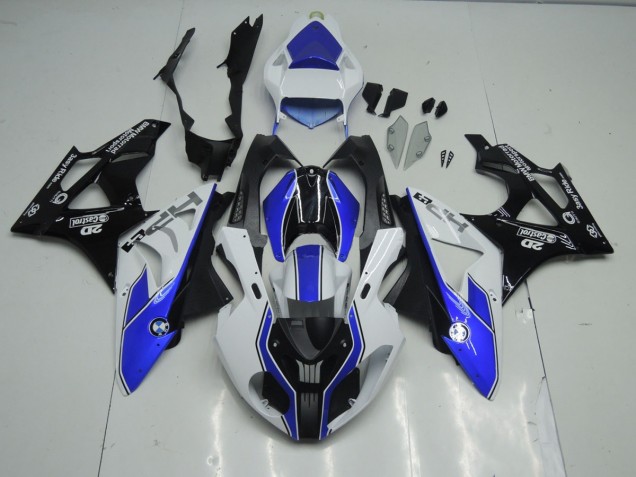 09-14 Alieno Blu & Bianco S1000RR Carena Moto 09-14 Alieno Blu & Bianco S1000RR Carena Moto