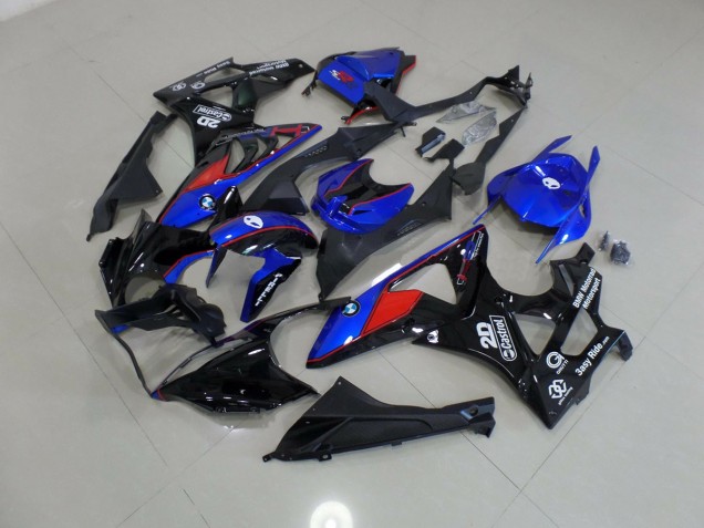 09-14 Alieno Blu & Bianco S1000RR Carena Moto 09-14 Alieno Blu & Bianco S1000RR Carena Moto