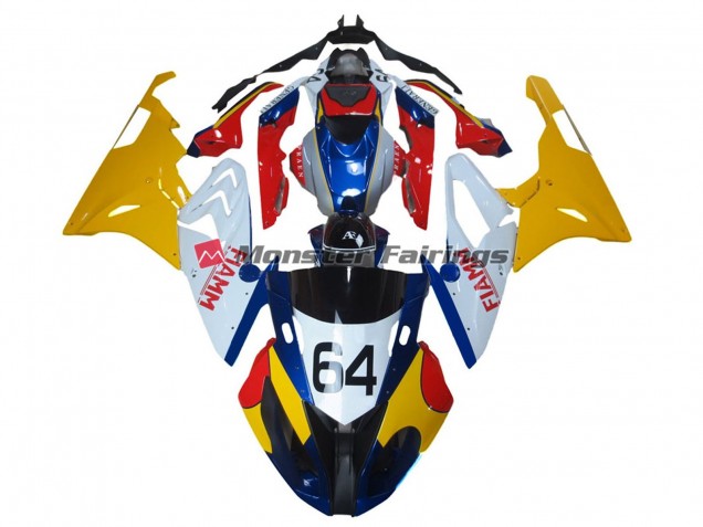 09-14 Alieno Blu & Bianco S1000RR Carena Moto 09-14 Alieno Blu & Bianco S1000RR Carena Moto
