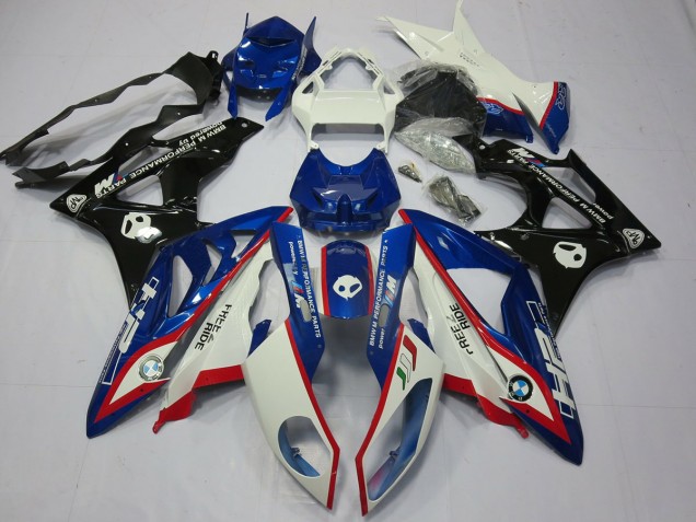09-14 Alieno Blu & Bianco S1000RR Carena Moto 09-14 Alieno Blu & Bianco S1000RR Carena Moto
