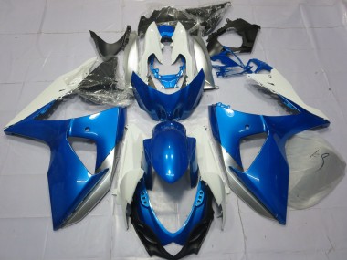 09-16 Blu & Bianco GSXR 1000 Carena Moto