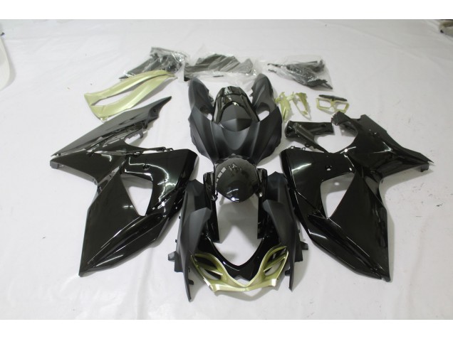 09-16 Nero Lucido Argento Opaco GSXR 1000 Carena Moto 09-16 Nero Lucido Argento Opaco GSXR 1000 Carena Moto