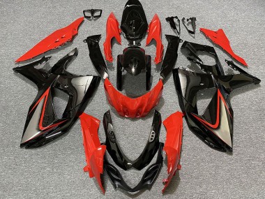 09-16 Rosso Lucido & Nero GSXR 1000 Carena Moto