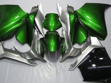 10-13 Verde Intenso & Argento VFR1200 Carena Moto