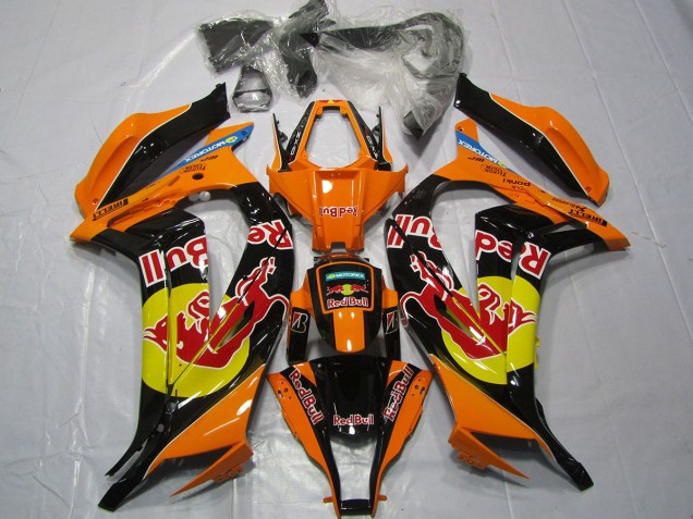 11-15 Arancione Rosso Toro ZX10R Carena Moto 11-15 Arancione Rosso Toro ZX10R Carena Moto