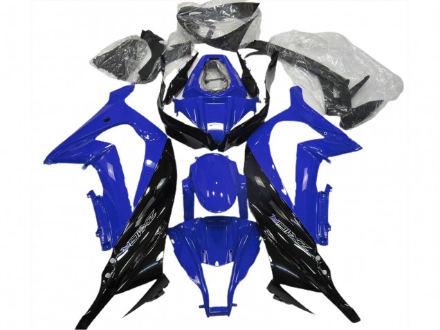 11-15 Blu Lucido & Nero ZX10R Carena Moto 11-15 Blu Lucido & Nero ZX10R Carena Moto