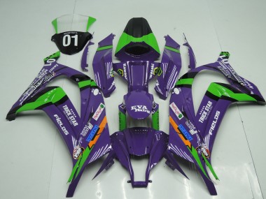 11-15 OEM Stile Viola ZX10R Carena Moto