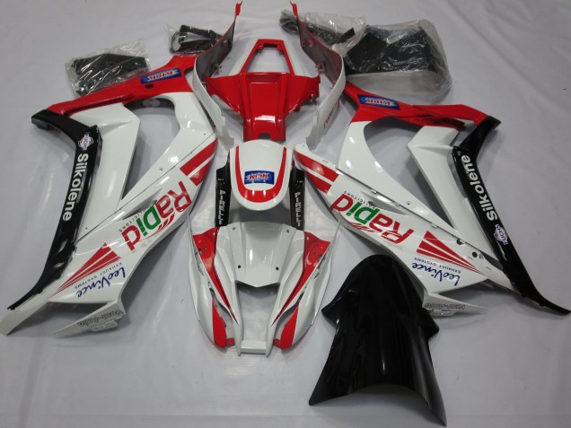 11-15 Rosso Bianco Nero ZX10R Carena Moto 11-15 Rosso Bianco Nero ZX10R Carena Moto