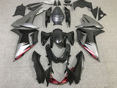 11-24 Nero Lucido & Grigio Opaco GSXR 600-750 Carena Moto