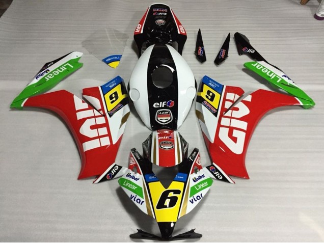 12-16 6Givi Rouge CBR1000RR Carena Moto 12-16 6Givi Rouge CBR1000RR Carena Moto