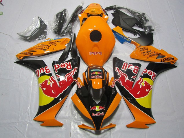 12-16 Arancione Rosso Toro CBR1000RR Carena Moto 12-16 Arancione Rosso Toro CBR1000RR Carena Moto