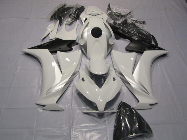 12-16 Bianco & Argento CBR1000RR Carena Moto 12-16 Bianco & Argento CBR1000RR Carena Moto