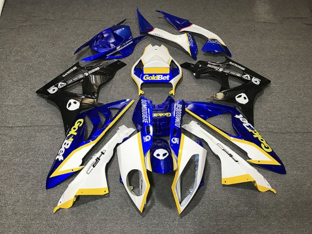 12-16 Bianco Lucido & Blu CBR1000RR Carena Moto 12-16 Bianco Lucido & Blu CBR1000RR Carena Moto