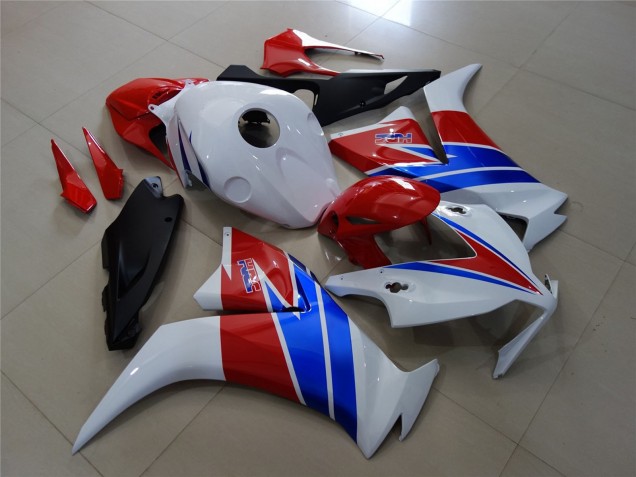12-16 Bianco Rosso & Blu CBR1000RR Carena Moto 12-16 Bianco Rosso & Blu CBR1000RR Carena Moto