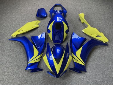 12-16 Blu Lucido & Marrone Chiaro Del Deserto CBR1000RR Carena Moto