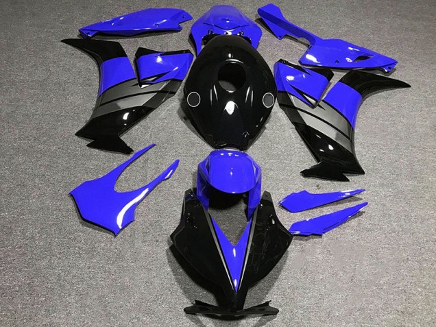 12-16 Blu Lucido Nero & Grigio CBR1000RR Carena Moto 12-16 Blu Lucido Nero & Grigio CBR1000RR Carena Moto
