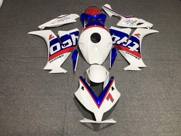 12-16 Design Da Corsa Bianco CBR1000RR Carena Moto 12-16 Design Da Corsa Bianco CBR1000RR Carena Moto