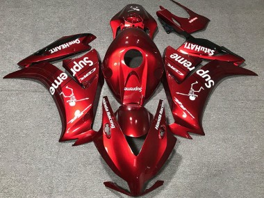 12-16 Rosso Intenso Personalizzato CBR1000RR Carena Moto