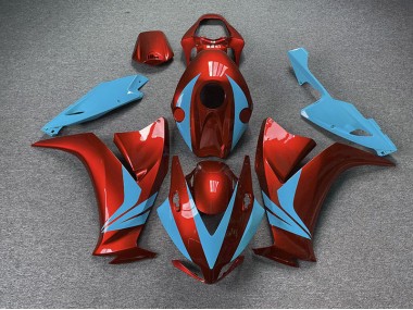 12-16 Rosso Lucido & Azzurro CBR1000RR Carena Moto