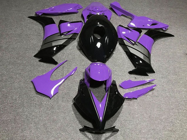 12-16 Viola Lucido Nero & Grigio CBR1000RR Carena Moto 12-16 Viola Lucido Nero & Grigio CBR1000RR Carena Moto