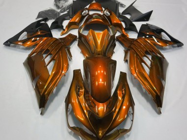 12-21 Lucentezza Arancione Bruciato ZX14R Carena Moto