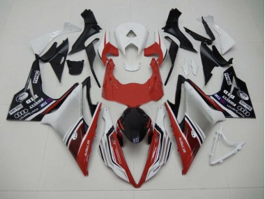13-16 Stile Rosso Bianco & Nero Daytona 675 Carena Moto